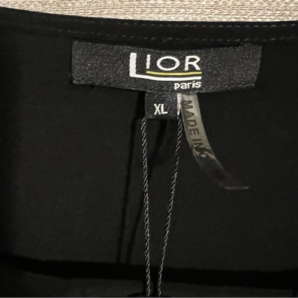 Lior Paris Abstract Art to Wear Top Blouse Colorblock - Picture 4 of 12